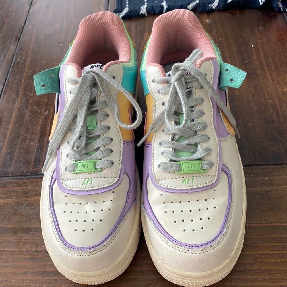 Nike air force one low shadow multi-color